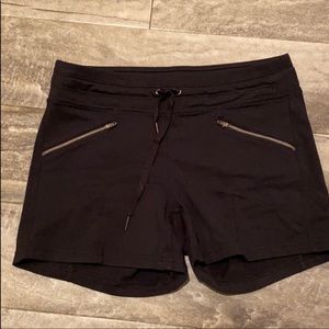 Casual black shorts